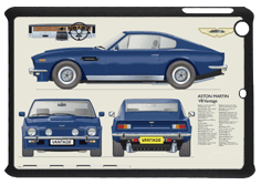 Aston Martin V8 Vantage 1977-89 Small Tablet Covers